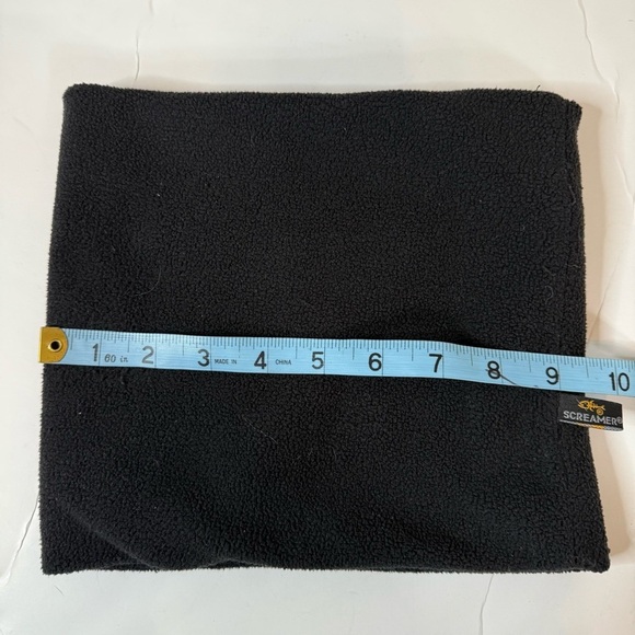 Screamer Black Fleece Neck Gaiter - Picture 5 of 5